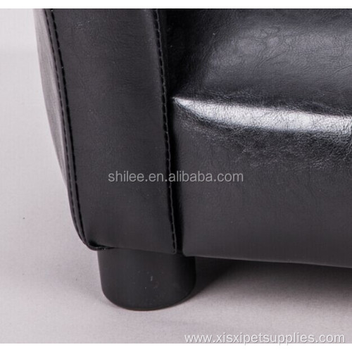 Heart shape PU pet sofa/dog chair